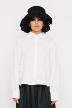 Load image into Gallery viewer, ROSETTE SHIRT 001 - WHITE