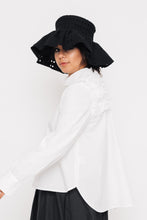 Load image into Gallery viewer, ROSETTE SHIRT 001 - WHITE