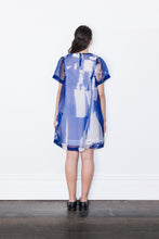 Load image into Gallery viewer, SILK ORGANZA DRESS 003 - BLUE
