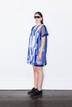 Load image into Gallery viewer, SILK ORGANZA DRESS 003 - BLUE
