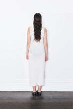 Load image into Gallery viewer, KNIT TANK DRESS 003 - WHITE
