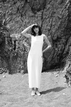 Load image into Gallery viewer, KNIT TANK DRESS 003 - WHITE
